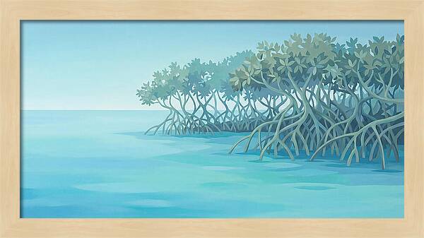 Mangrove Serenity By The Sea