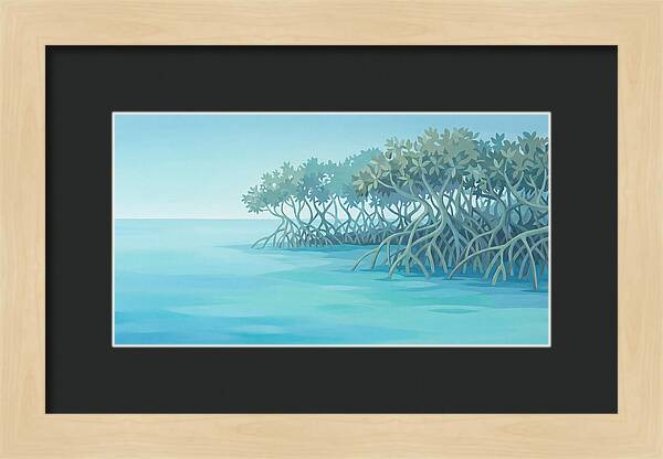 Mangrove Serenity By The Sea