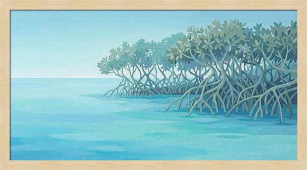 Mangrove Serenity By The Sea