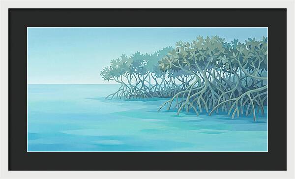 Mangrove Serenity By The Sea