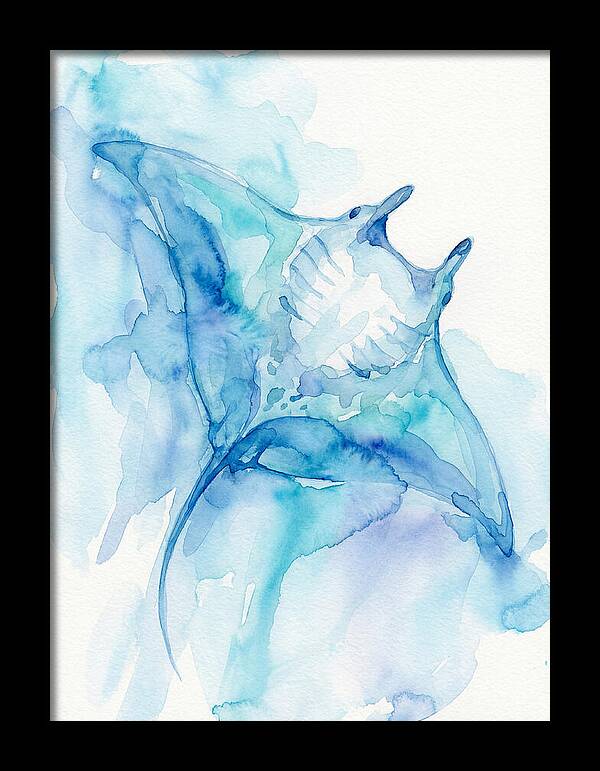Manta Ray In Tranquil Waters