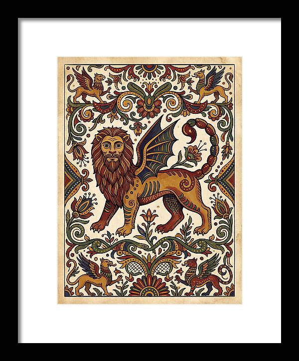 Manticore Folk Art