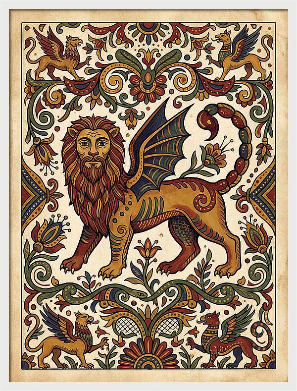 Manticore Folk Art