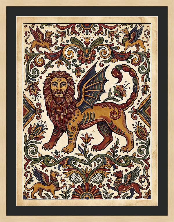 Manticore Folk Art