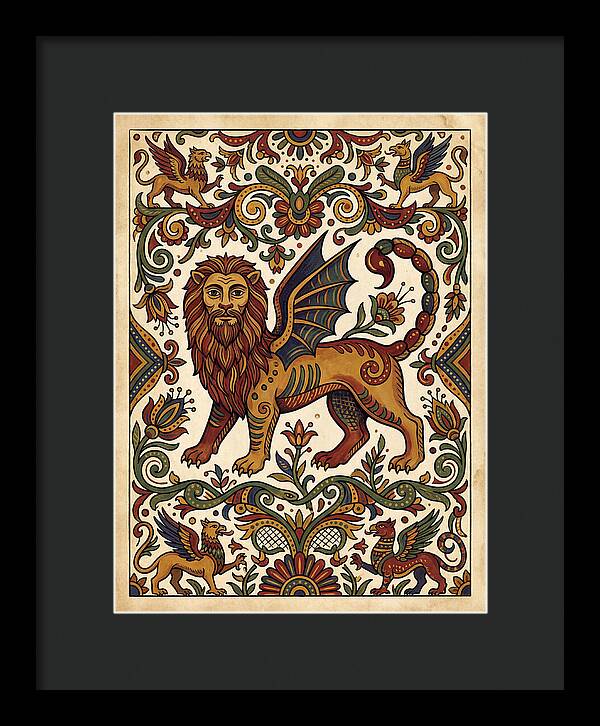 Manticore Folk Art