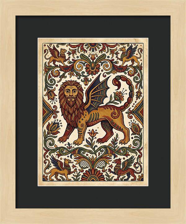 Manticore Folk Art