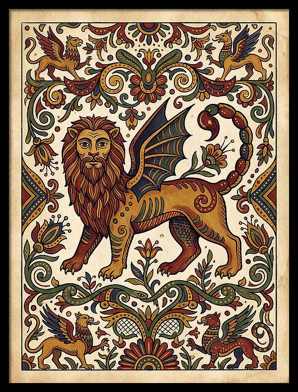 Manticore Folk Art