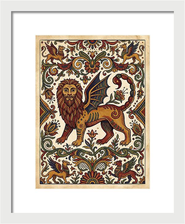 Manticore Folk Art