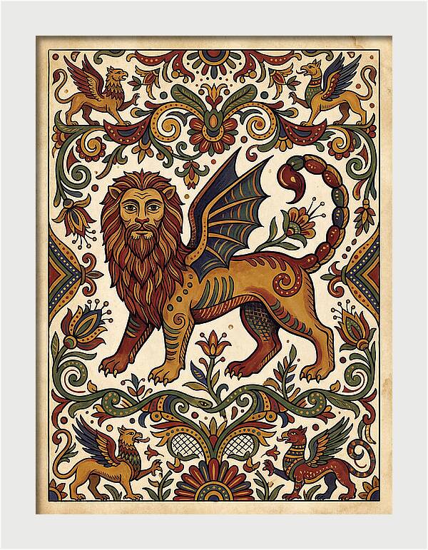 Manticore Folk Art