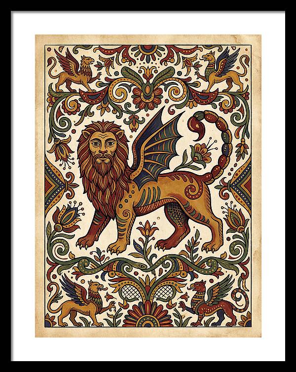 Manticore Folk Art