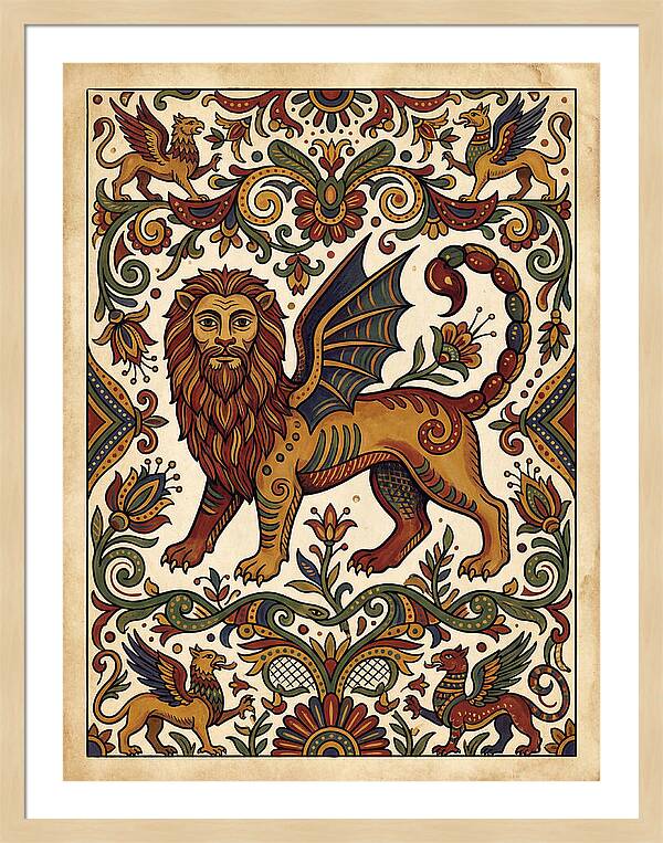 Manticore Folk Art