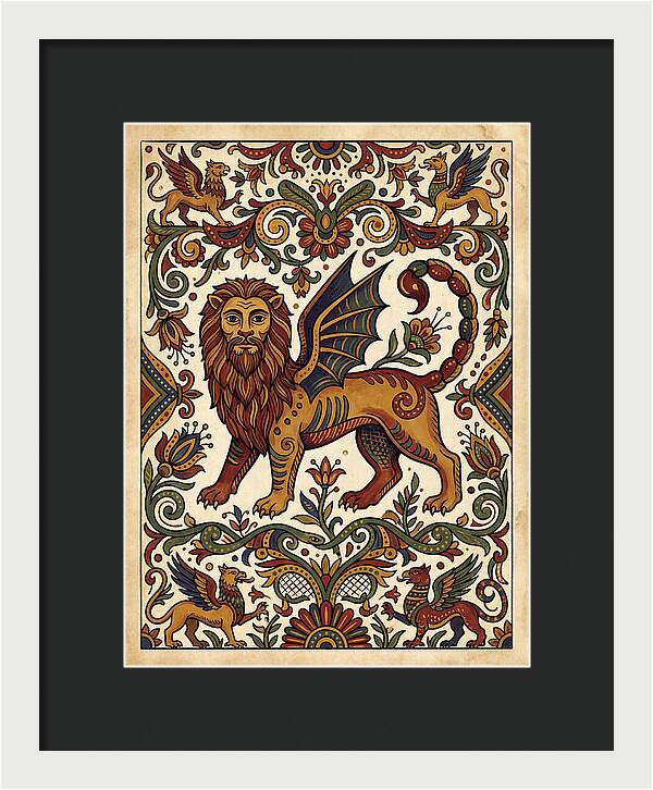 Manticore Folk Art