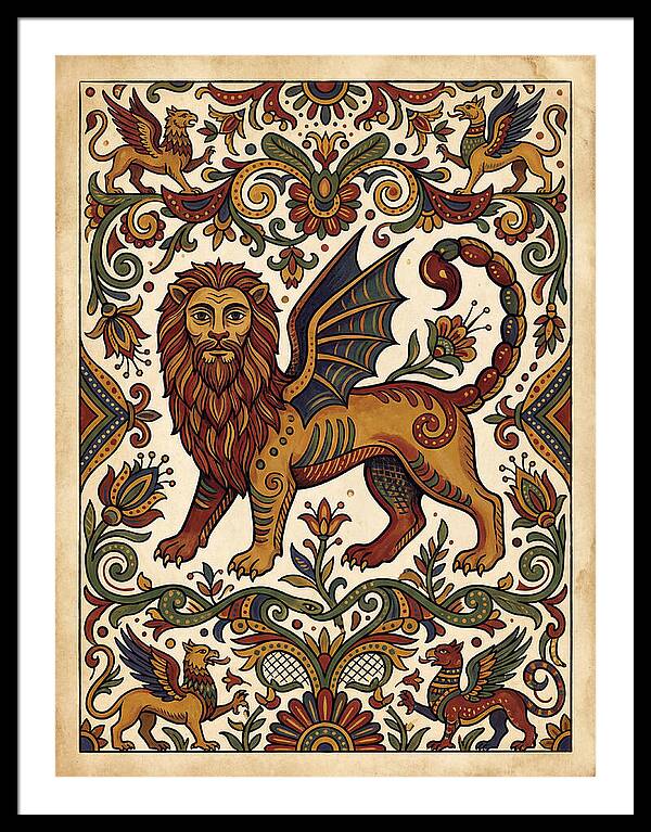 Manticore Folk Art