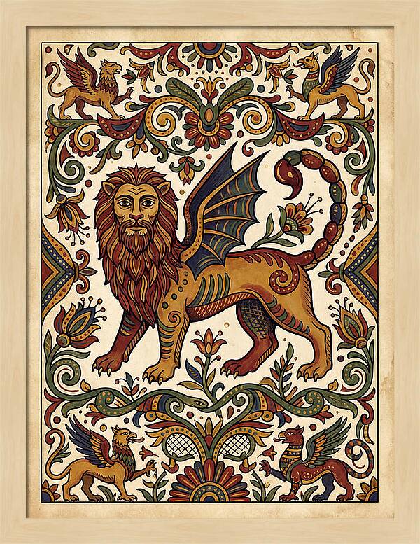 Manticore Folk Art