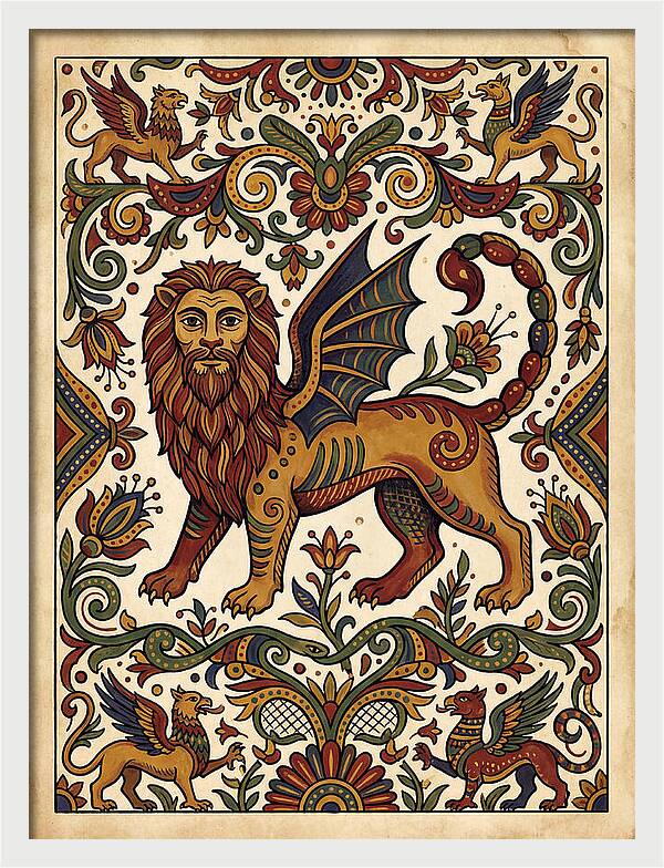 Manticore Folk Art