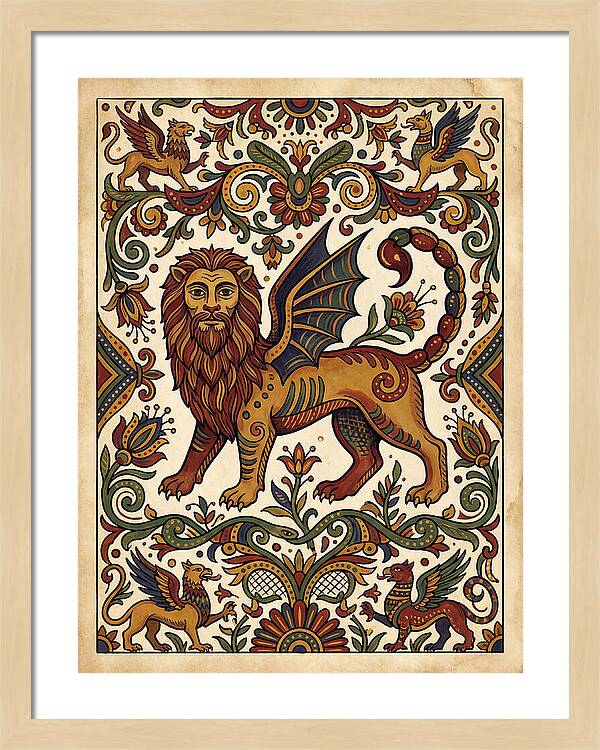 Manticore Folk Art