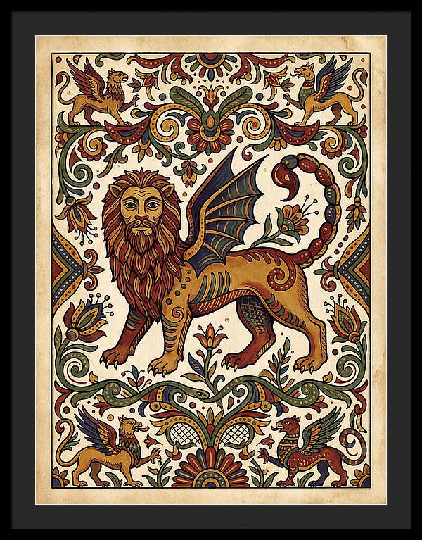 Manticore Folk Art