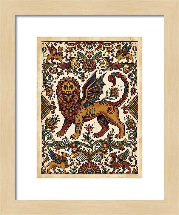 Manticore Folk Art