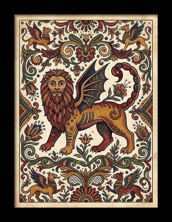 Manticore Folk Art