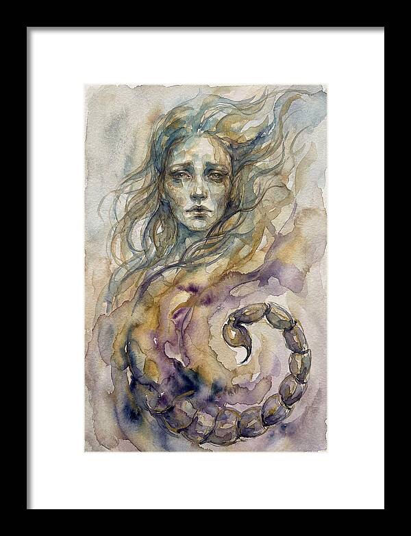 Manticore Watercolor Dreamscape