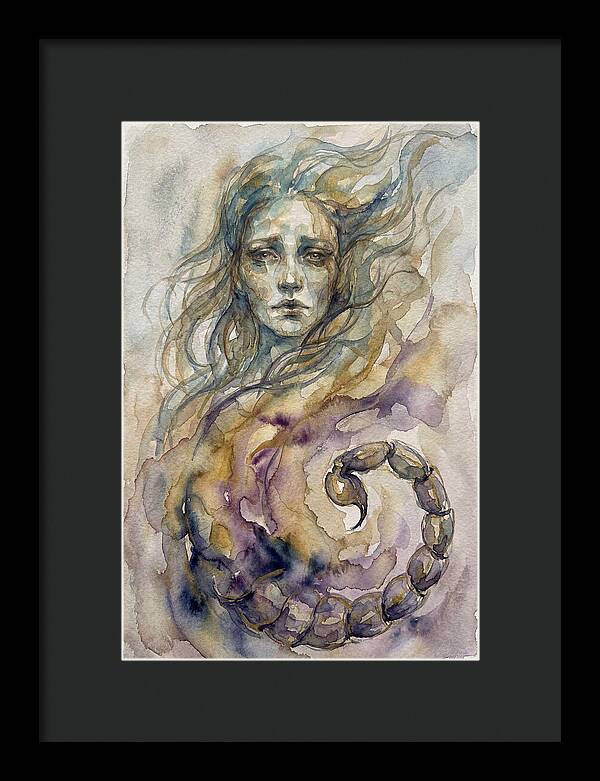 Manticore Watercolor Dreamscape