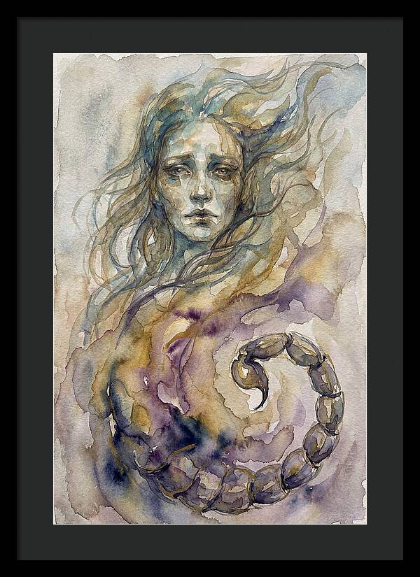 Manticore Watercolor Dreamscape