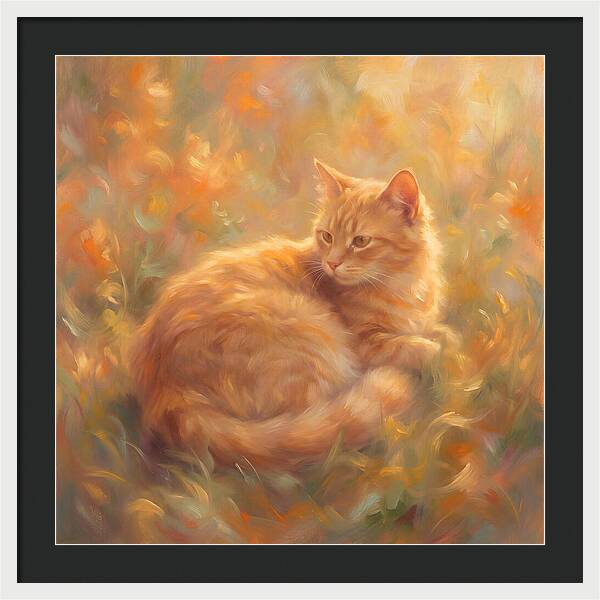 Manx Cat In Nature