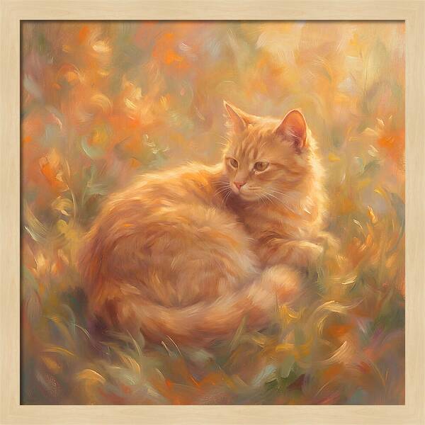 Manx Cat In Nature