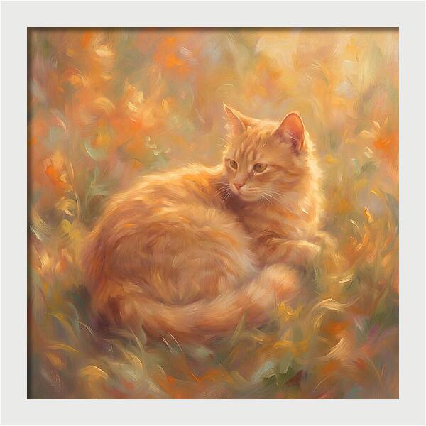 Manx Cat In Nature