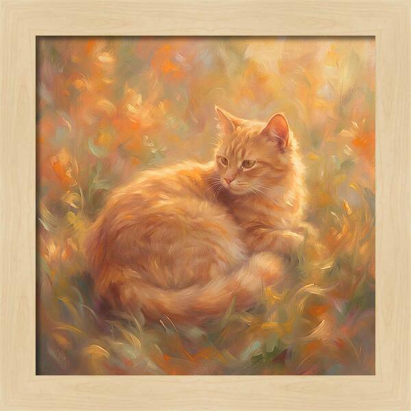 Manx Cat In Nature