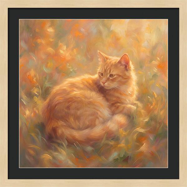 Manx Cat In Nature