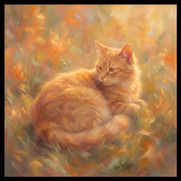 Manx Cat In Nature