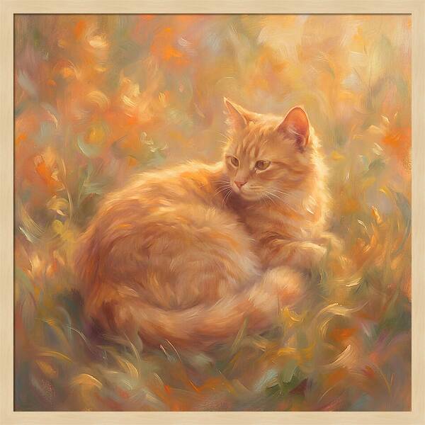 Manx Cat In Nature