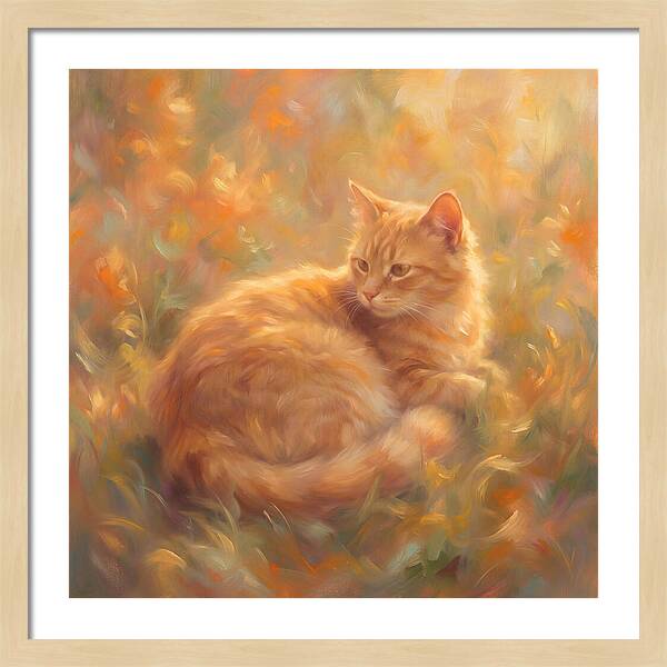 Manx Cat In Nature