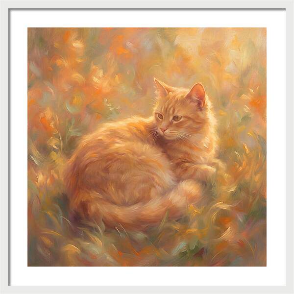 Manx Cat In Nature