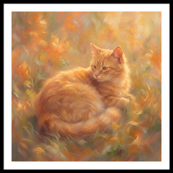 Manx Cat In Nature