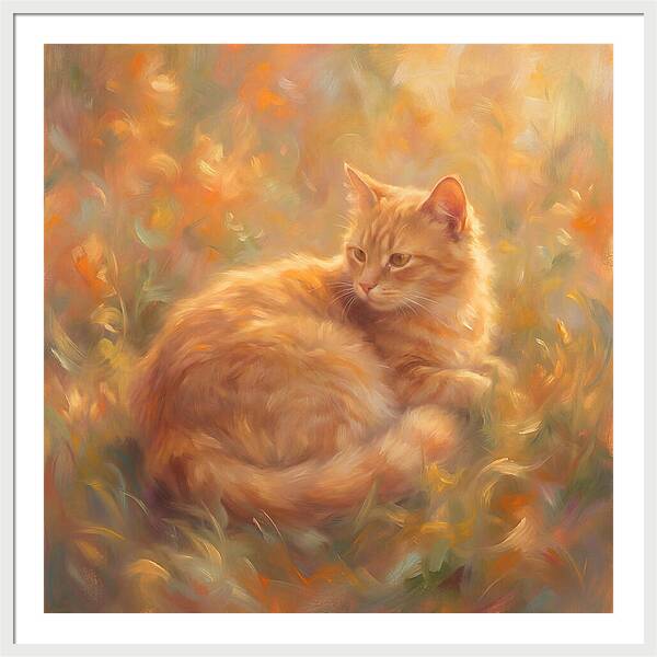 Manx Cat In Nature