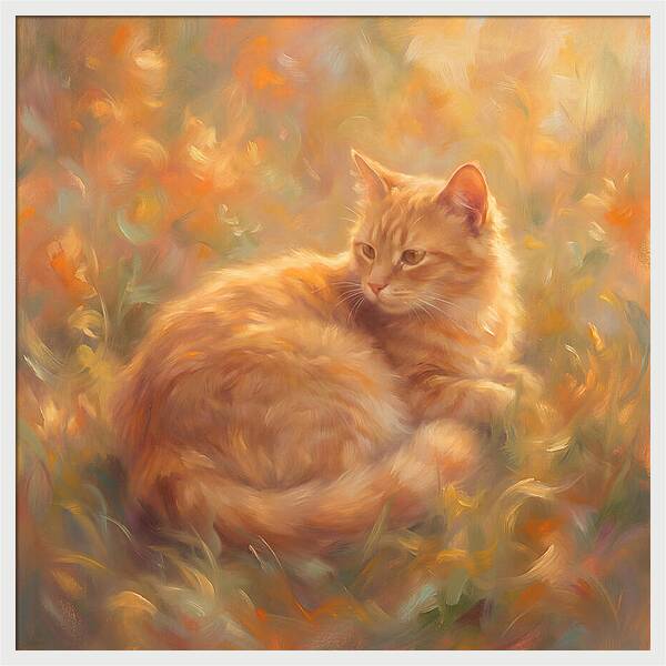 Manx Cat In Nature