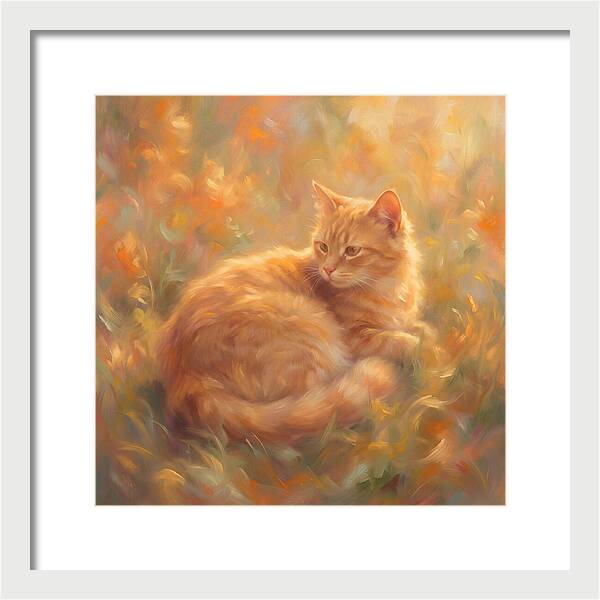 Manx Cat In Nature