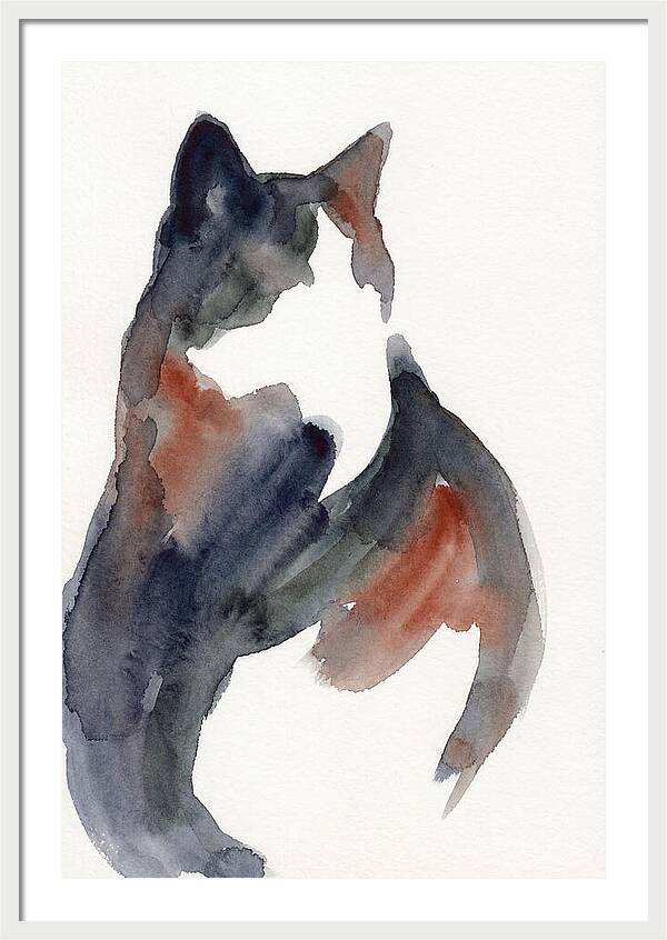 Manx Cat Silhouette