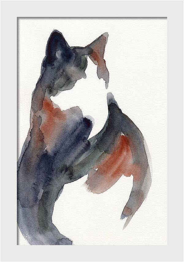 Manx Cat Silhouette