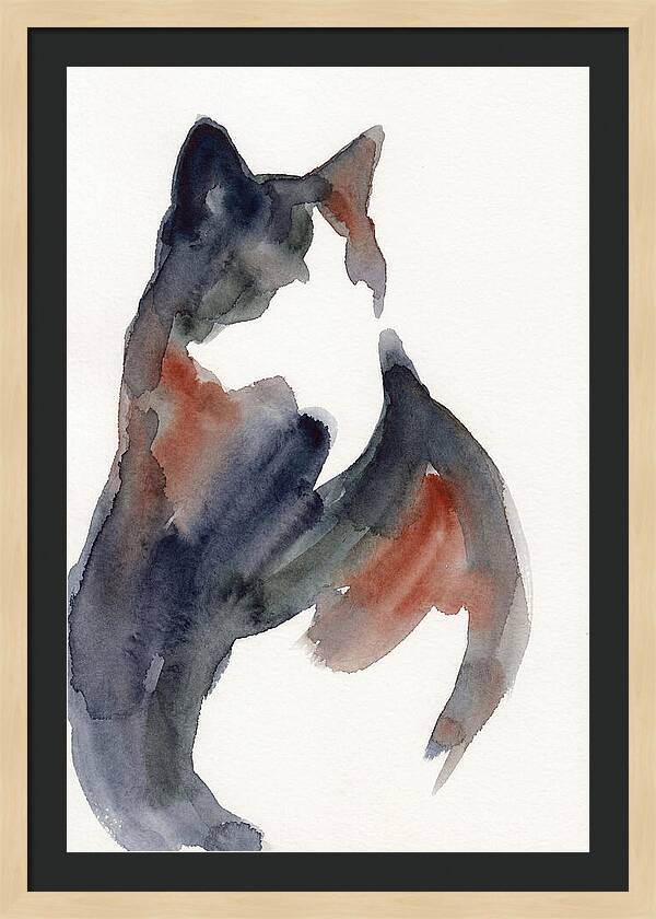 Manx Cat Silhouette
