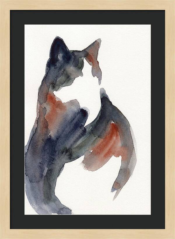 Manx Cat Silhouette