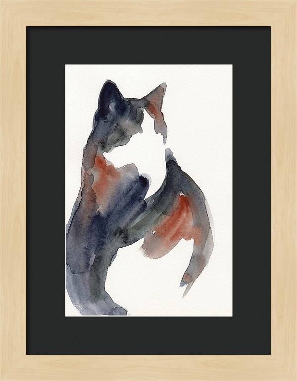 Manx Cat Silhouette