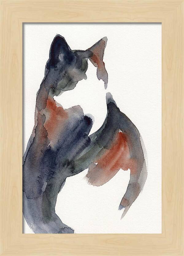 Manx Cat Silhouette