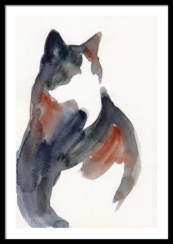 Manx Cat Silhouette
