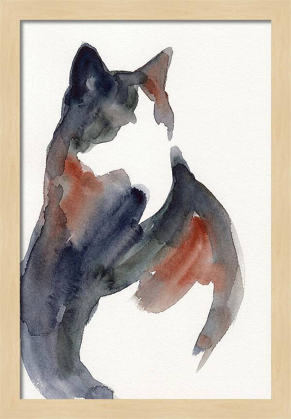 Manx Cat Silhouette