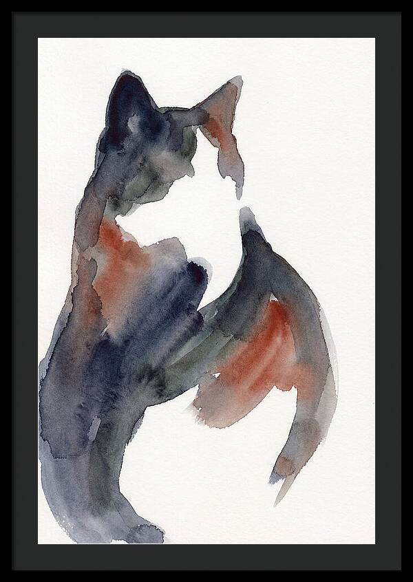 Manx Cat Silhouette