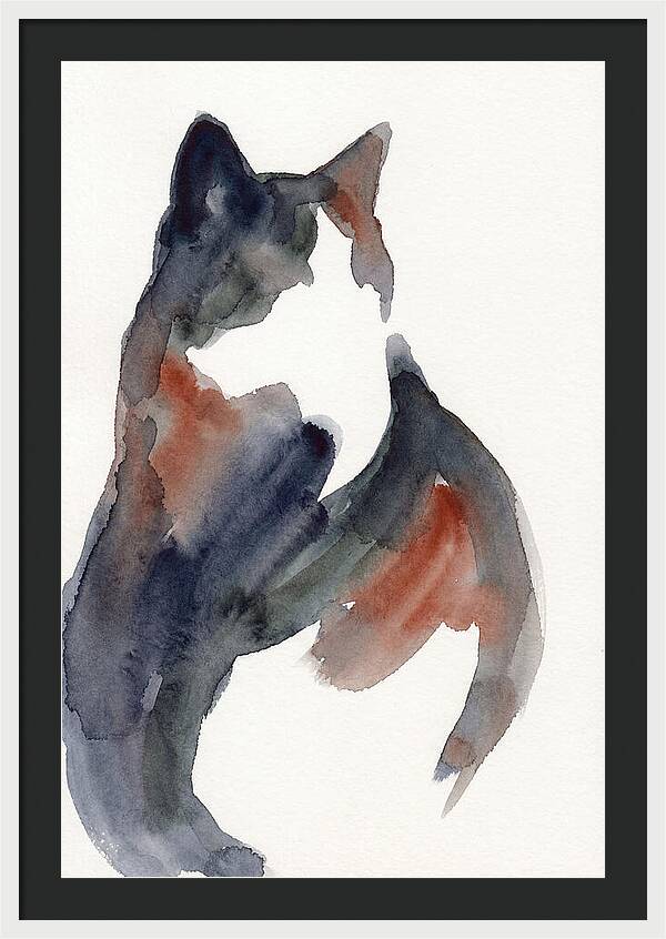 Manx Cat Silhouette