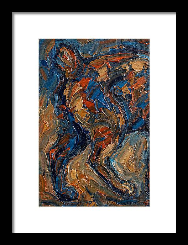 Manx Paletteknife Abstract